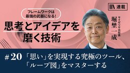 「思い」を実現させる究極のツール、「ループ図」をマスターする