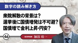 衆院解散の背景は？選挙後に国債増発は不可避？国債増で金利上昇・円安？