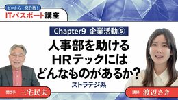 <small>【Chapter9】企業活動5</small><br />人事部を助けるHRテックにはどんなものがあるか？