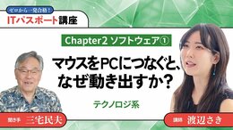 <small>【Chapter2】ソフトウェア1</small><br />マウスをPCにつなぐと、なぜ動き出すか？