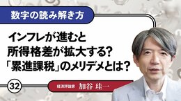 インフレが進むと所得格差が拡大する？「累進課税」のメリデメとは？