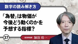 「為替」は物価が今後どう動くのかを予想する指標？