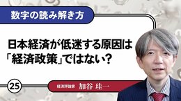 日本経済が低迷する原因は「経済政策」ではない？