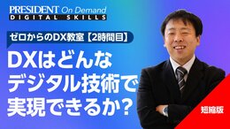 DXはどんなデジタル技術で実現できるか？【短縮版】