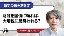 財源を国債に頼れば、大増税に見舞われる？