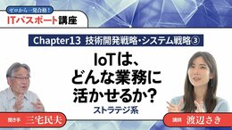 <small>【Chapter13】技術開発戦略・システム戦略3</small><br />IoTは、どんな業務に活かせるか？