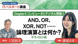 <small>【Chapter4】コンピュータとデジタル情報5</small><br />AND、OR、XOR、NOT⋯⋯論理演算とは何か？